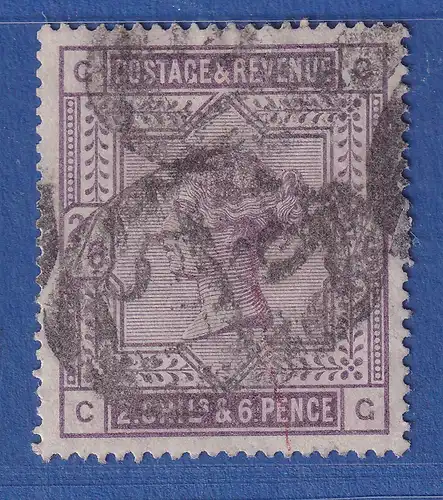 Großbritannien 1883 Queen Victoria 2 Sh 6 P violett Mi.-Nr. 82 gestempelt
