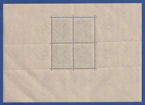 Dt. Reich 1937 Hitler-Block Kulturförderung Mi-Nr. Block 9, postfrisch **