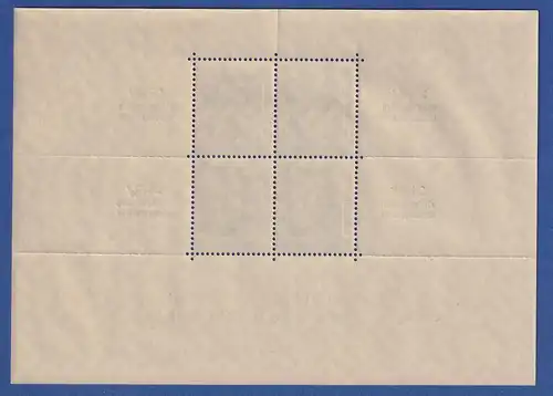 Dt. Reich 1937 Hitler-Block Reichsparteitag Mi-Nr. Block 11 **