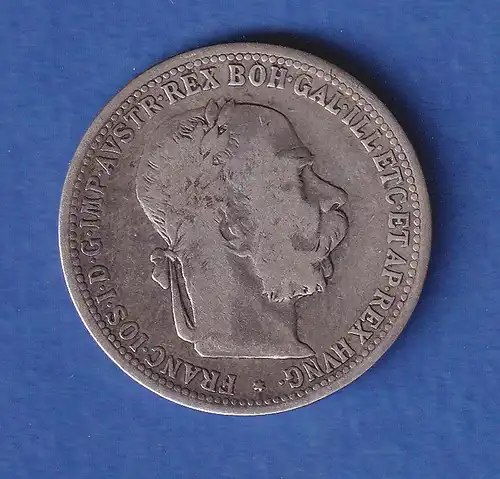 Österreich / Ungarn Franz Joseph  Silbermünze 1 Krone 1896
