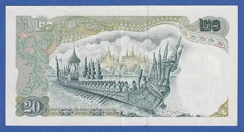 Thailand  1971 Banknote 20 Baht bankfrisch, unzirkuliert.