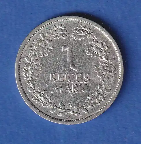 Deutsches Reich Kursmünze 1 Reichsmark 1926 A
