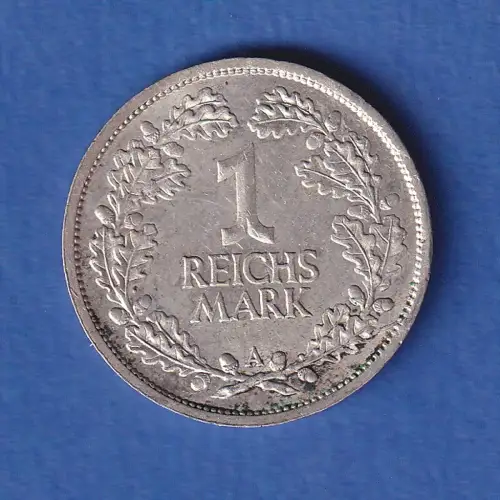 Deutsches Reich Kursmünze 1 Reichsmark 1925 A