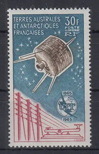 Französische Antarktis 1965 Mi.-Nr. 32 postfrisch ** / MNH Satellit