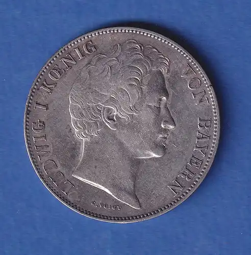 Bayern Silbermünze 1 Gulden König Ludwig I. 1839