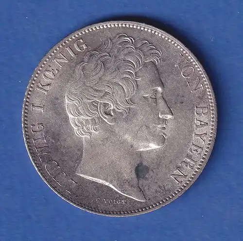 Bayern Silbermünze 1 Gulden König Ludwig I. 1840