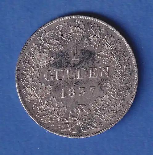 Bayern Silbermünze 1 Gulden - König Ludwig I. 1837 