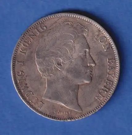 Bayern - Silbermünze, 1 Gulden - König Ludwig I. 1841
