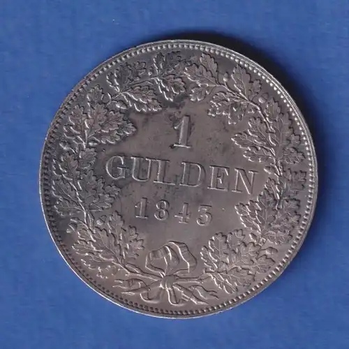 Bayern Silbermünze, 1 Gulden - König Ludwig I. 1843