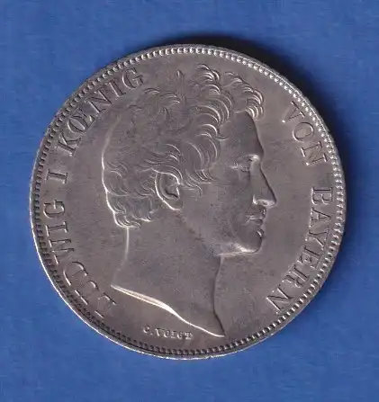 Bayern Silbermünze, 1 Gulden - König Ludwig I. 1843