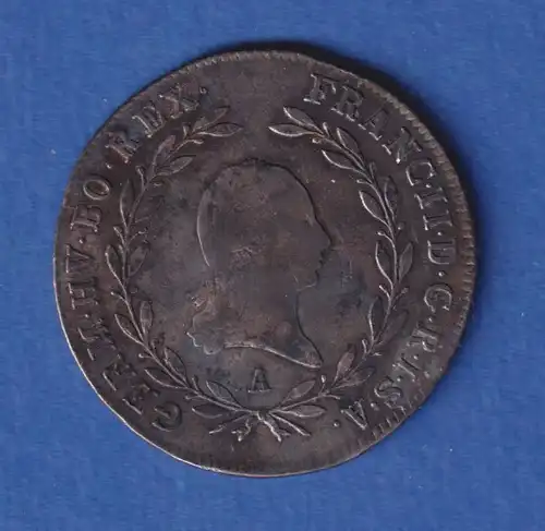 Österreich Habsburg Silbermünze 20 Kreuzer Franz II. 1804 A