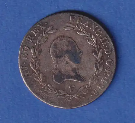 Österreich - Habsburg Silbermünze, 20 Kreuzer Franz II. 1804 F