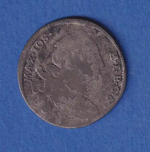 Bayern Land-Münz Scheidemünze zu 6 Kreuzer 1766