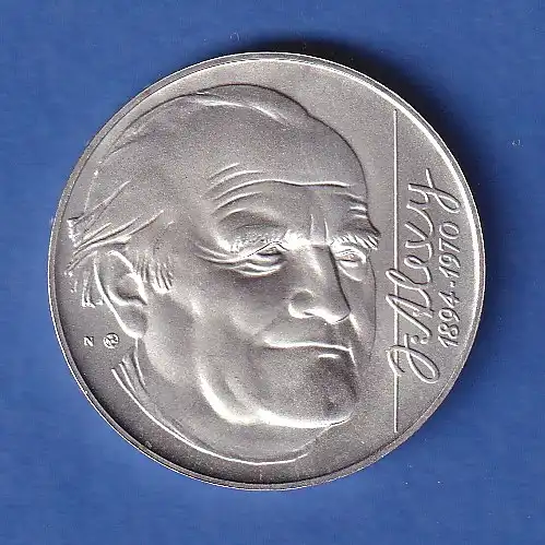 Slowakei 1994 Silbermünze 200 Kronen 100. Geburtstag von Janko Alexy stg