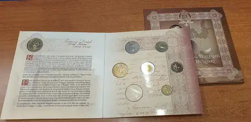 Ungarn 2003 Kursmünzensatz im offiziellen Folder