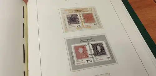 Sammlung Österreich 2010-2020 so gut wie komplett gestempelt mit ATM im LT-Album