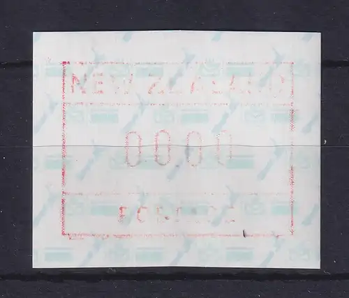 Neuseeland Frama-ATM 2. Ausg. 1986  00.00 - Druck **