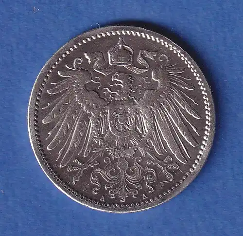 Deutsches Kaiserreich Silber-Kursmünze 1 Mark 1891 A