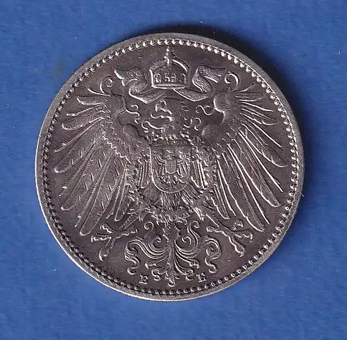 Deutsches Kaiserreich Silber-Kursmünze 1 Mark 1899 E