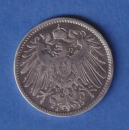 Deutsches Kaiserreich Silber-Kursmünze 1 Mark 1903 J