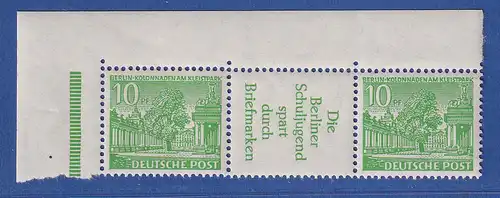 Berlin 1952 Bauten-Zusammendruck W24 postfrisch **