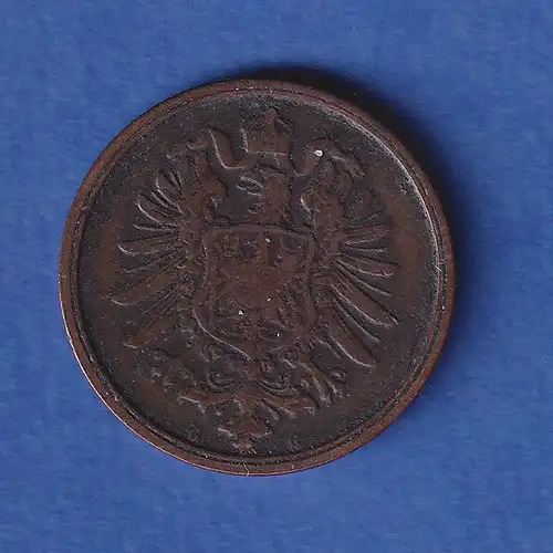 Deutsches Reich Kursmünze 2 Pfennig 1874 G ss