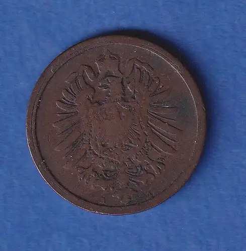 Deutsches Reich Kursmünze 2 Pfennig 1877 A ss