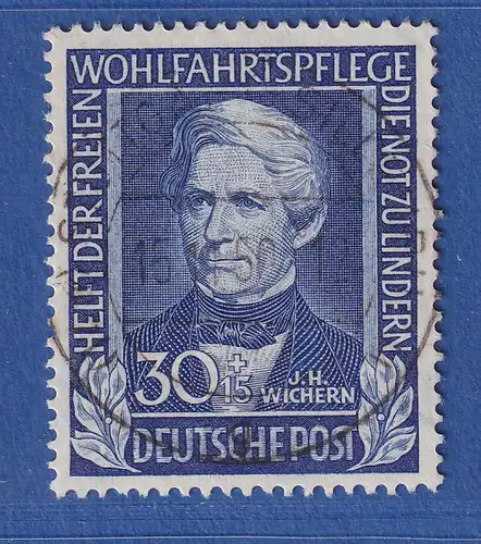 Bundesrepublik 1950 Johann Hinrich Wichern Mi.-Nr. 120  Voll-O STUTTGART