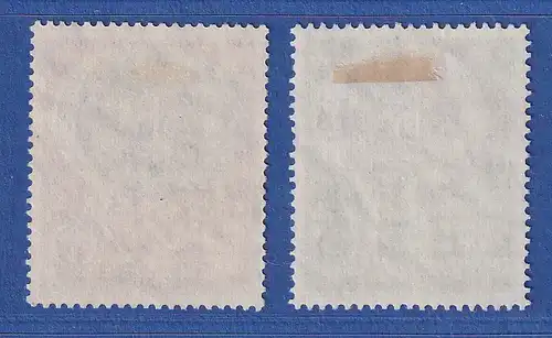 Bund 1951 Briefmarkenausstellung Wuppertal Mi.-Nr. 141-142 gestempelt