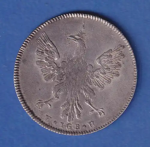 Frankfurt Silbermünze 1/2 Taler 1791