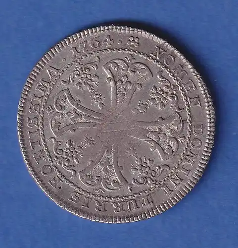 Frankfurt Silbermünze 1/2 Taler 1764