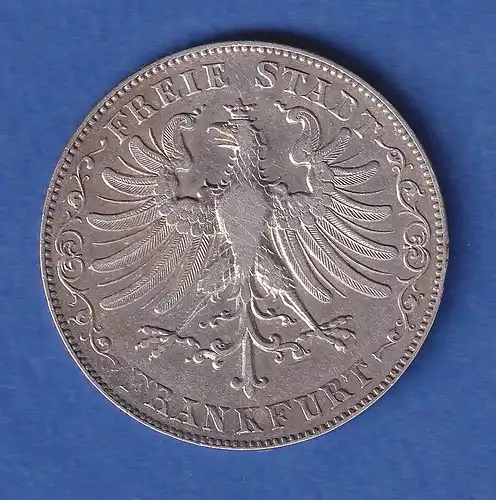 Frankfurt Silbermünze 1 Gulden 1844