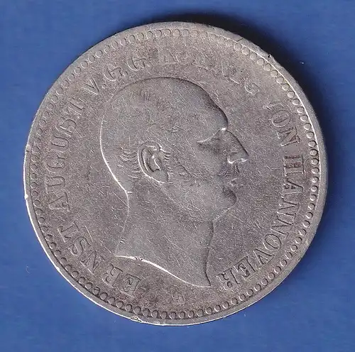 Hannover Silbermünze 1 Taler König Ernst August 1840