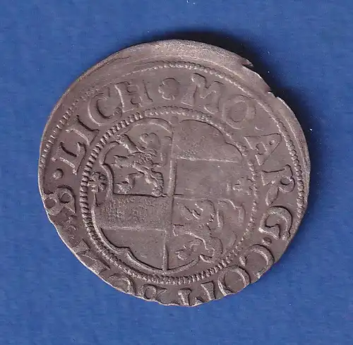 Solms-Lich Silbermünze 3 Kreuzer (Groschen) - o.J. um 1600