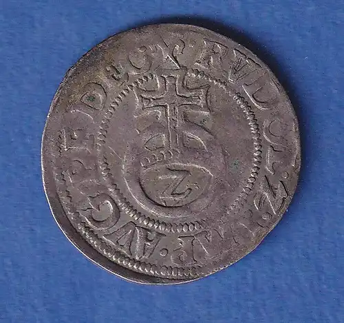 Solms-Lich Silbermünze 2 Kreuzer (Halbbatzen) 1589