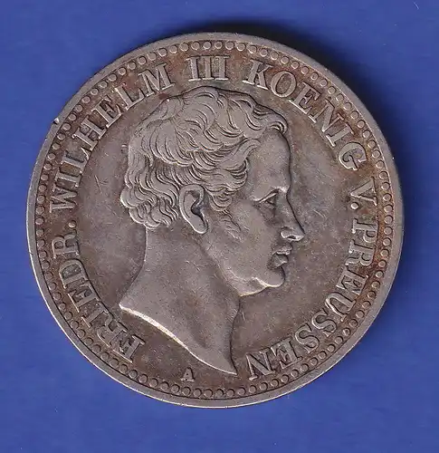 Preußen Silbermünze 1 Taler König Friedrich Wilhelm III. 1829 A ss