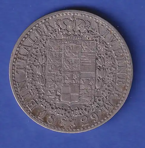 Preußen Silbermünze 1 Taler König Friedrich Wilhelm III. 1829 A ss