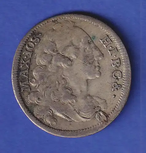 Bayern Silbermünze  Landmünz 12 Kreuzer Maximilian III. Joseph 1752