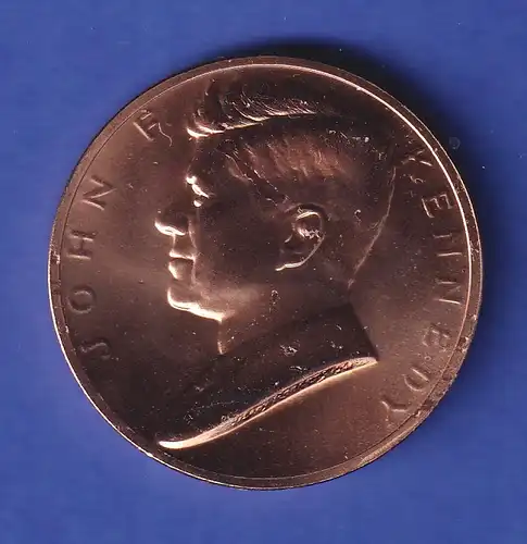 Bronzemedaille John F. Kennedy zur Amtseinführung 1961
