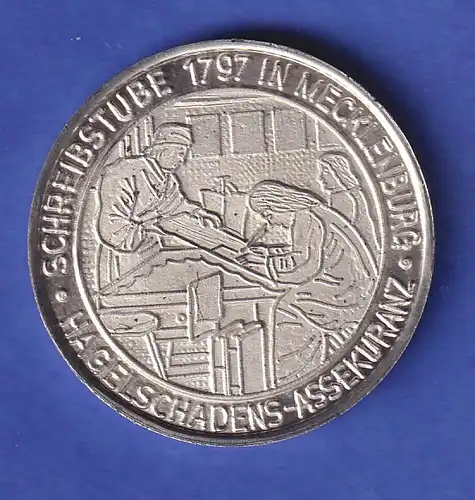 Medaille 1984 Hagelschadens-Assekuranz   Neubau in Hannover