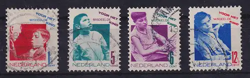 Niederlande 1931 Voor het Kind Mi.-Nr. 245-48 A Satz kpl. O