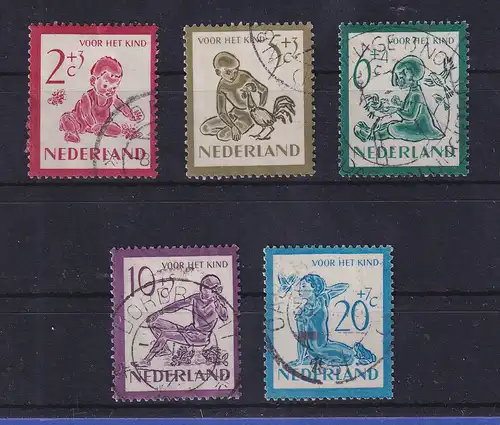Niederlande 1950 Voor het Kind Mi.-Nr. 565-569 Satz kpl. O