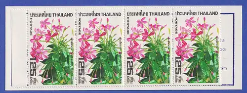 Thailand 1982 Blumen Mi.-Nr. 1008 Markenheftchen postfrisch ** / MNH