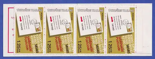 Thailand 1983 Postleitzahlen Mi.-Nr. 1039 Markenheftchen postfrisch ** / MNH