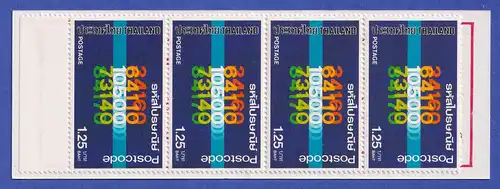 Thailand 1983 Postleitzahlen Mi.-Nr. 1038 Markenheftchen postfrisch ** / MNH