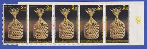 Thailand 1986 Korbwaren Mi.-Nr. 1168 Markenheftchen postfrisch ** / MNH