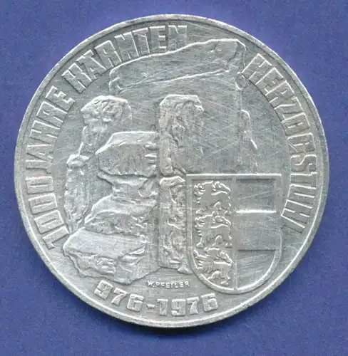 Österreich 100-Schilling Silber-Gedenkmünze 1976, Herzogtum Kärnten