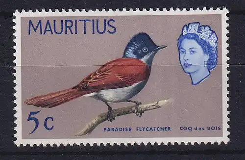 Mauritius 1965 Freimarke Vogel Mi.-Nr. 271 X postfrisch **