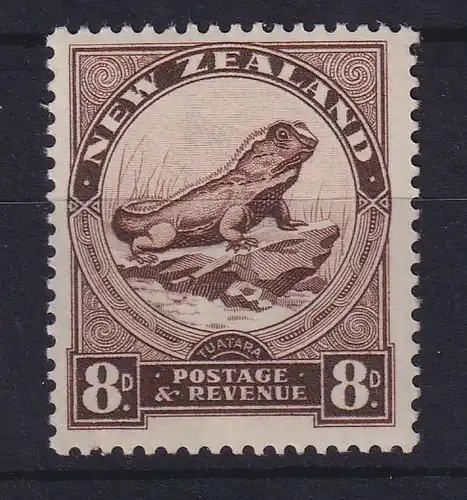 Neuseeland 1935 Brückenechse Tuatara  Mi.-Nr. 198 postfrisch **