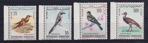 Tunesien 1965 Einheimische Vögel Mi.-Nr. 639-642 postfrisch **